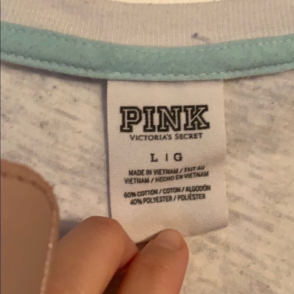 Pink 3/4 tee - Picture 4 of 4